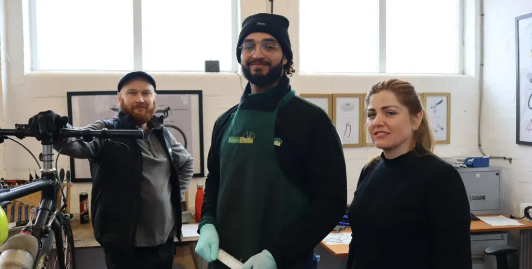 Recyke Team Stood Around